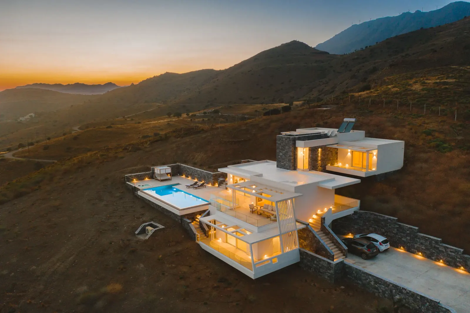 Photo of Luxury sea-view villa in Agios Pavlos